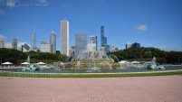 The Buckingham Fountain in Grant Park