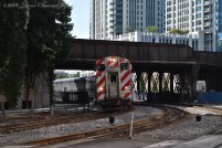 Another Metra Milwaukee lines train enters Union Station
