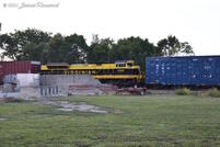 The first catch of the weekend, Virginian 1069 as DPU on a mixed freight that was parked over every crossing in Decatur, IL when I arrived Friday evening